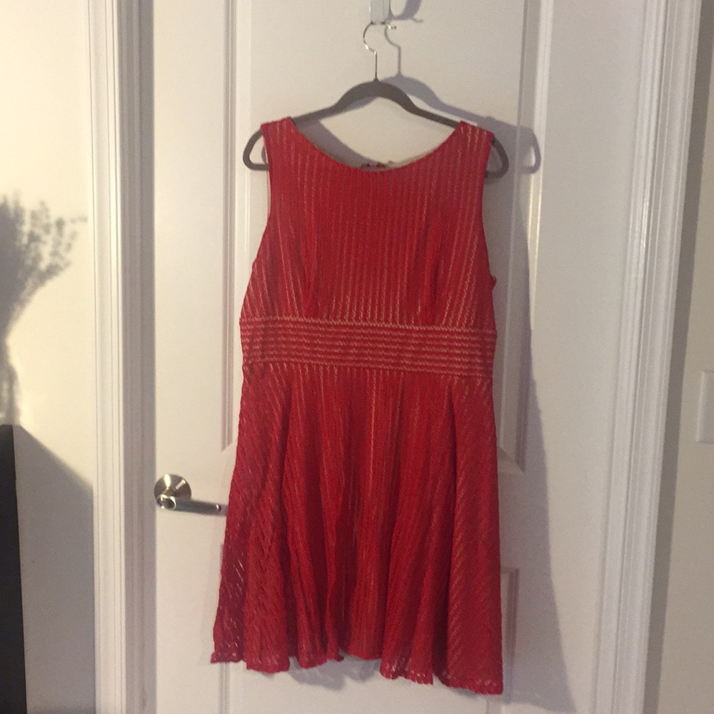 Red Lace Dress
